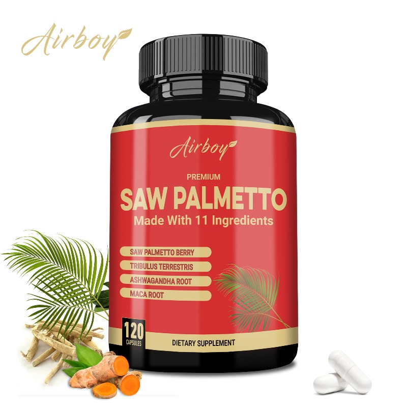 Hair Care Capsule - Saw Palmetto Extract Capsules Prostaatgezondheid Reproductief