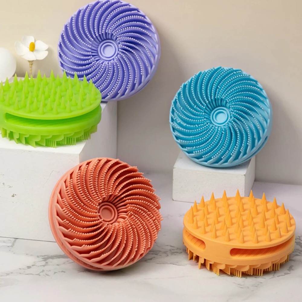 Scalp Scrub Exfoliant - Zachte Siliconen Body Scrubber Hoofdhuid Exfoliërende