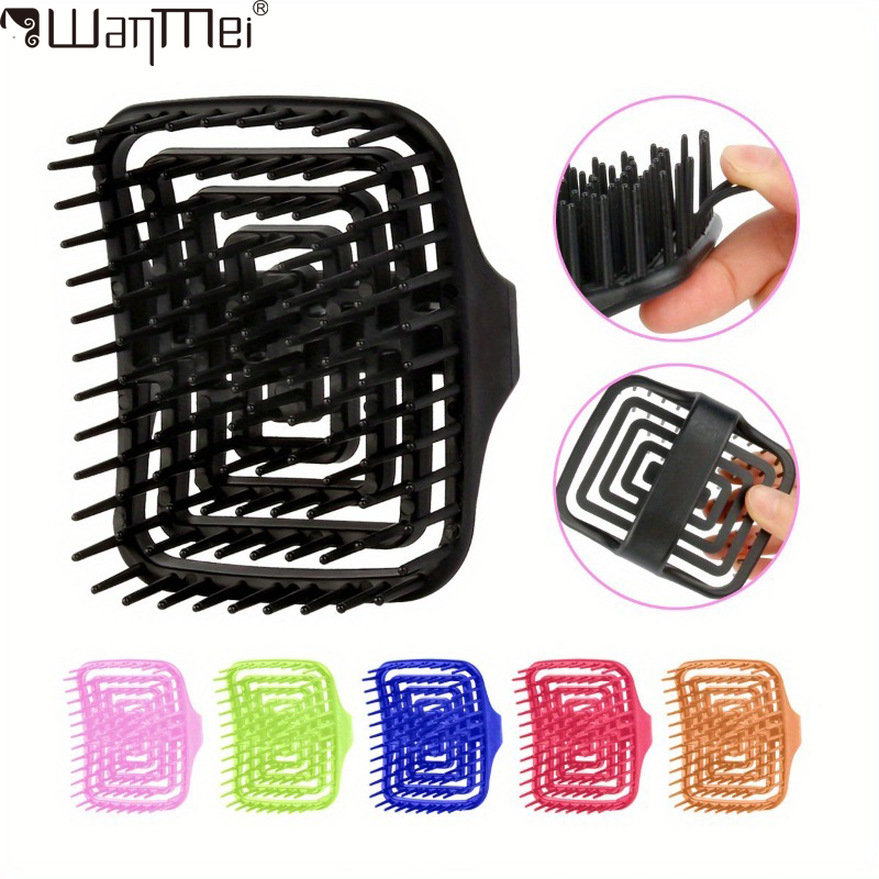Hair Care Products - WANMEI hoofdhuidmassage shampooborstel - diepe reiniging