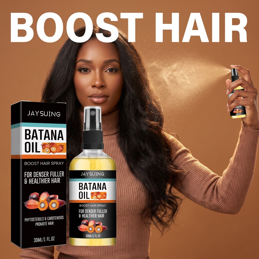 Hair Care Orange - Batana Oil Boost Haarspray Plantaardige voedingsstoffen