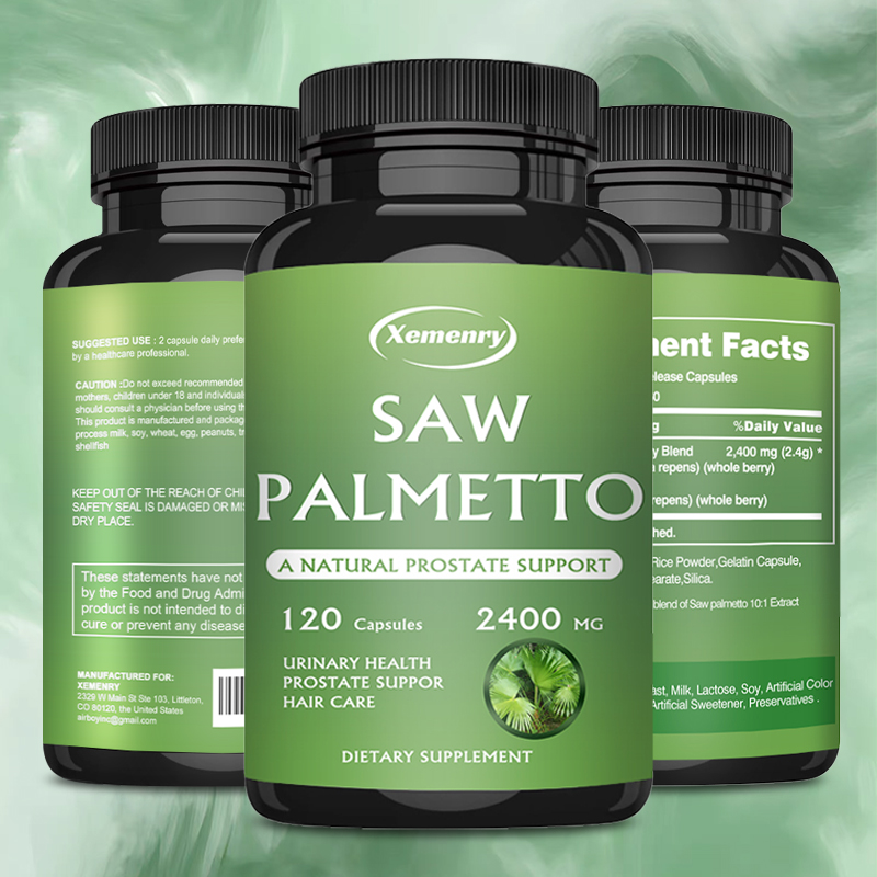 Hair Care Capsule - Saw Palmetto-capsules - Prostaatondersteuning, voorkomt haaruitval,