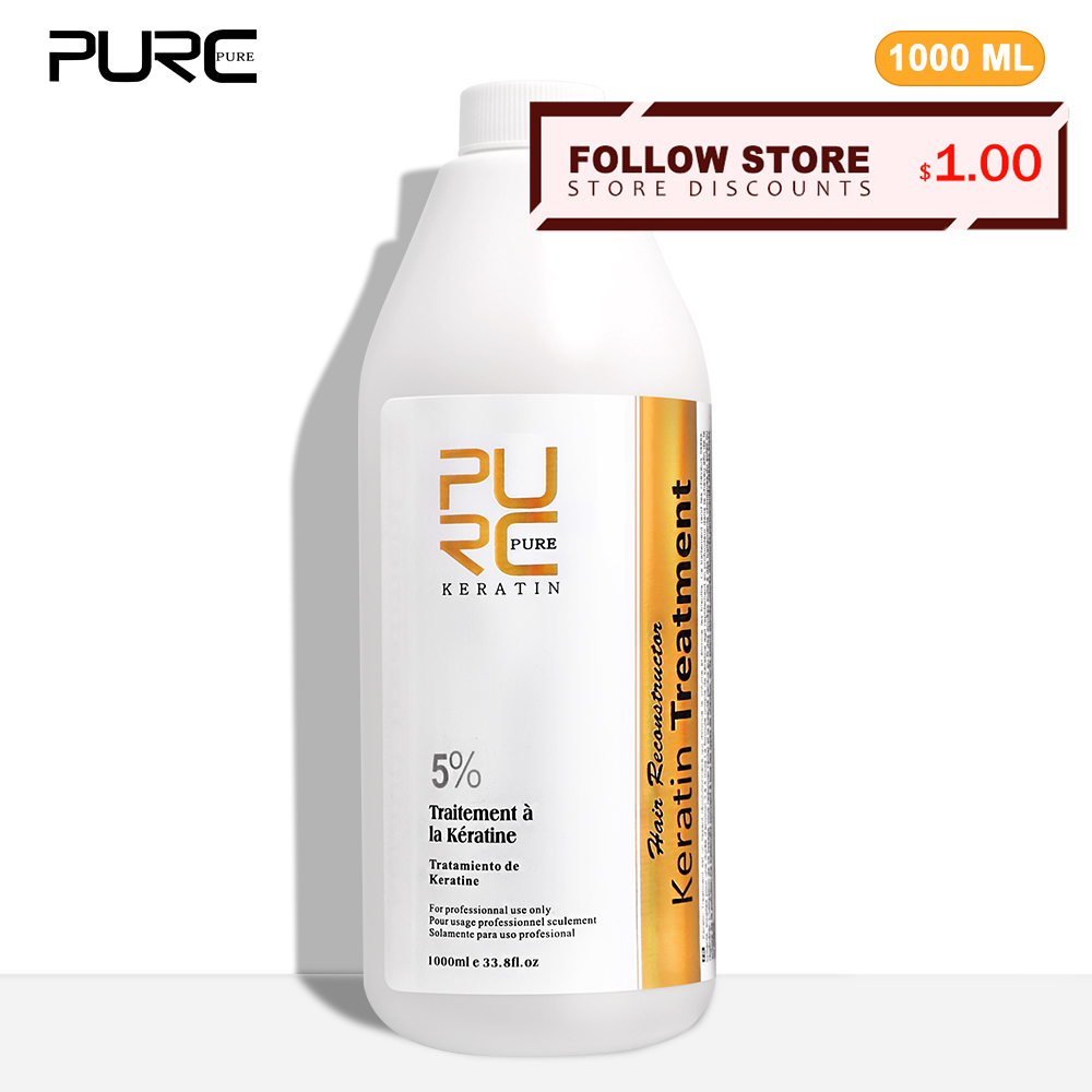 Hair Care In Salon - Purc 5% Keratine Gladmakende Behandeling Kroeshaar