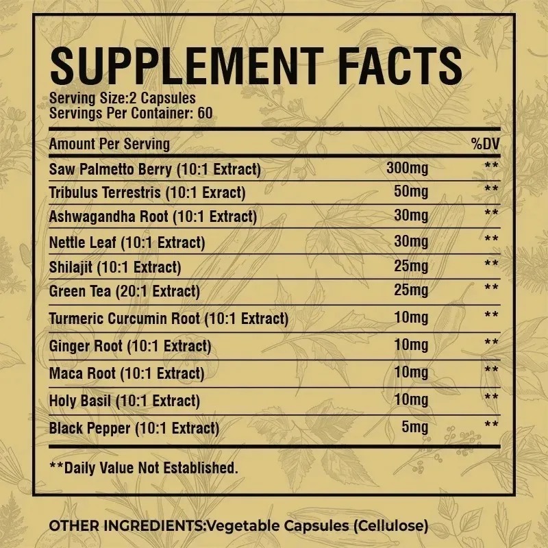 Saw Palmetto Extract Capsules  - Hair Care Capsule recensie en prijs