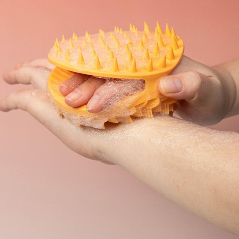 【Mooi】Zachte siliconen bodyscr - Scalp Scrub Exfoliant recensie en prijs