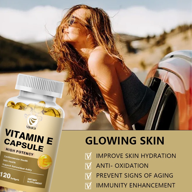 Vitamine E capsules voor gezic - Hair Care Capsule recensie en prijs