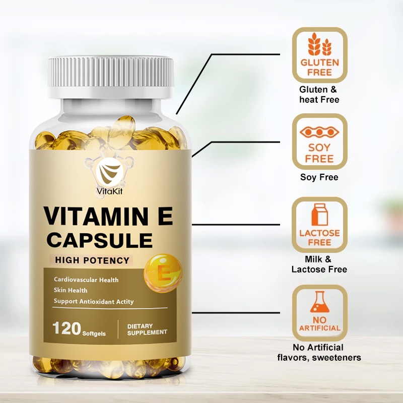 Vitamine E capsules voor gezic - Hair Care Capsule recensie en prijs