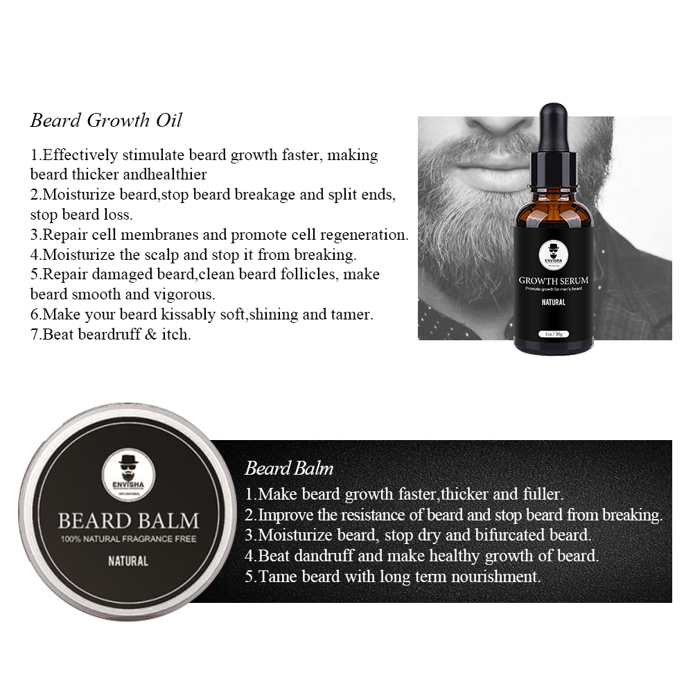 Envisha Baard Care Set Groei C - Hair Care Orange recensie en prijs