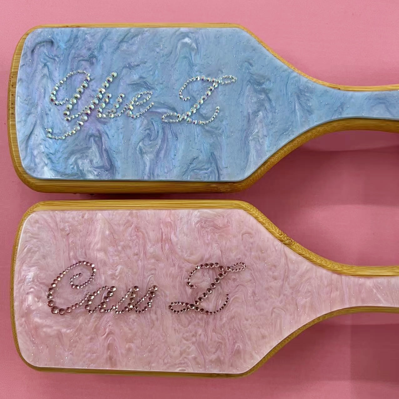 Strass Naam Haarborstel Gepers - Hair Care Names recensie en prijs