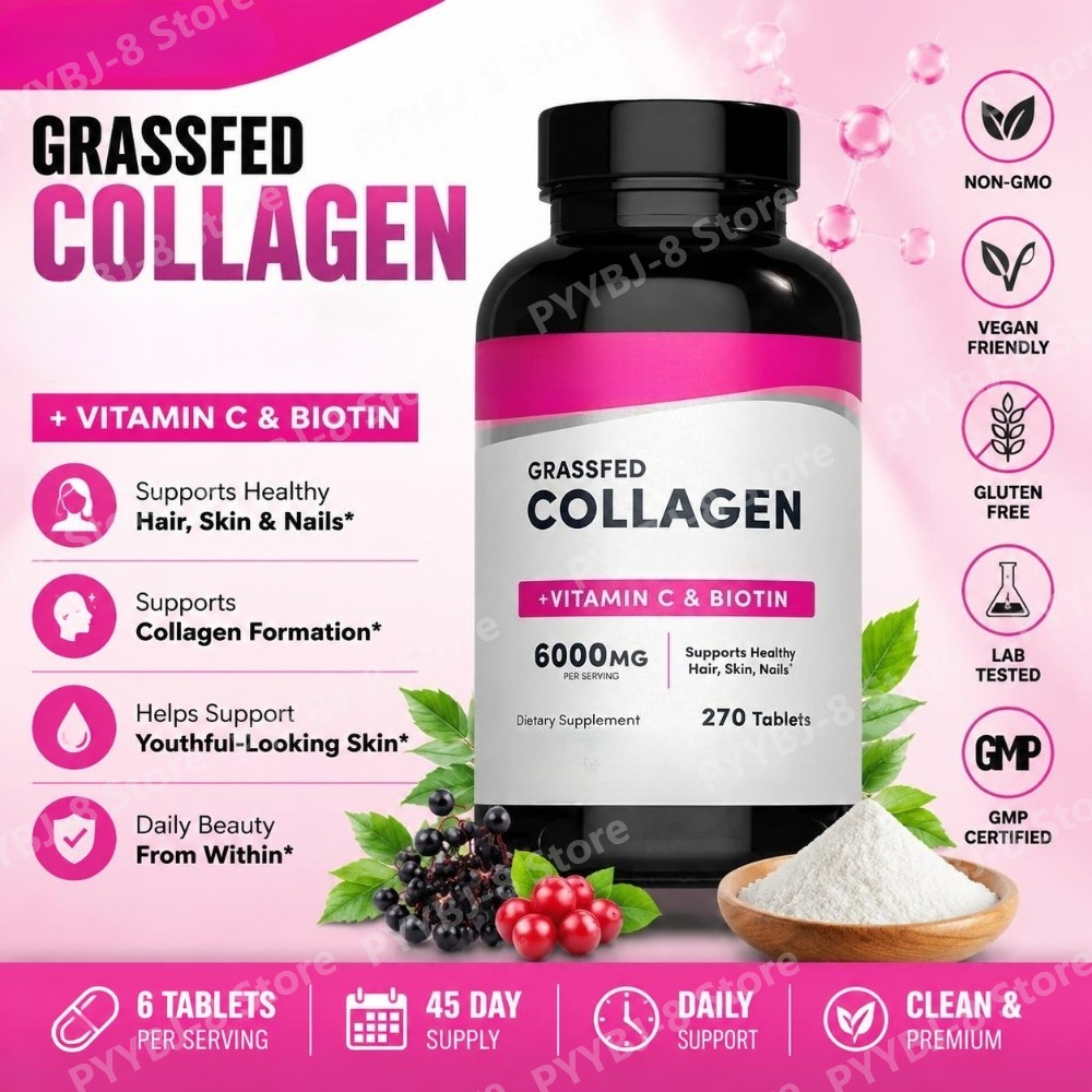 Collageen Tabletten 6000mg met - Hair Care Capsule recensie en prijs
