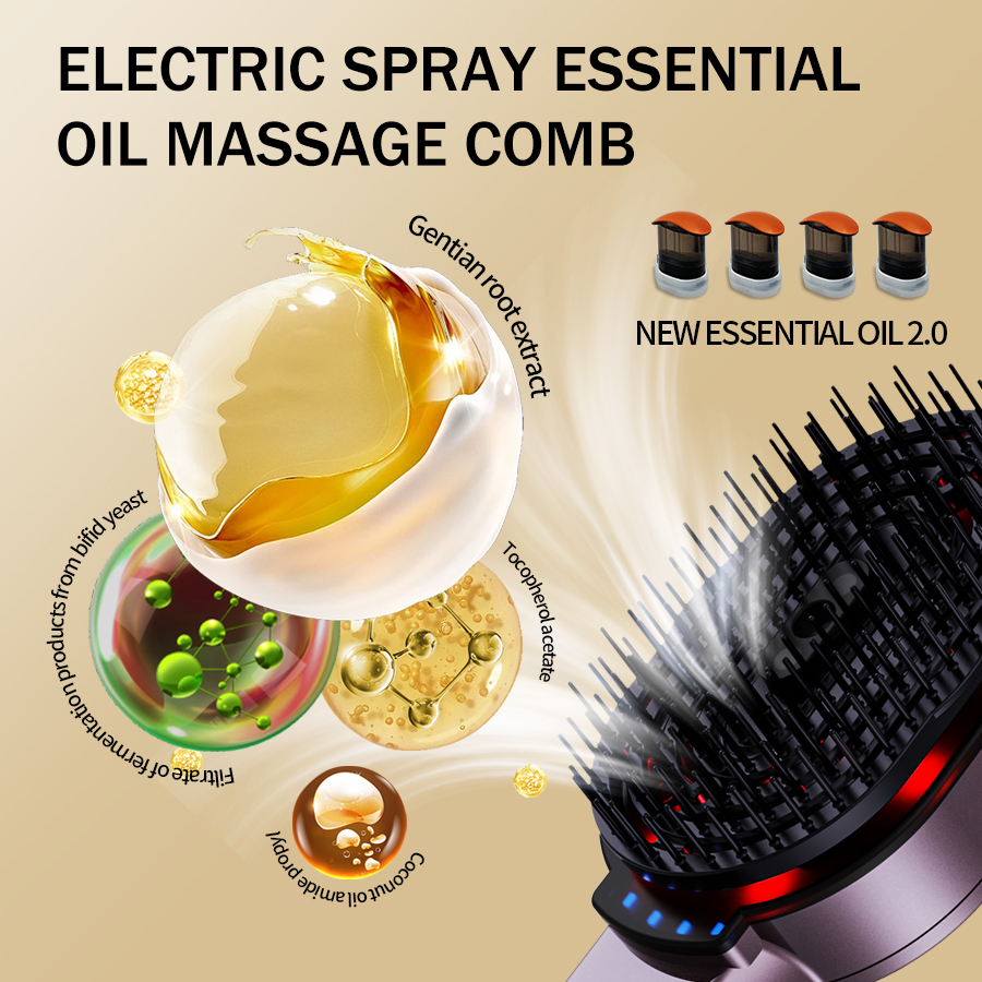 4-in-1 Massagekam Essentiële H - Hair Care Essence Oil recensie en prijs