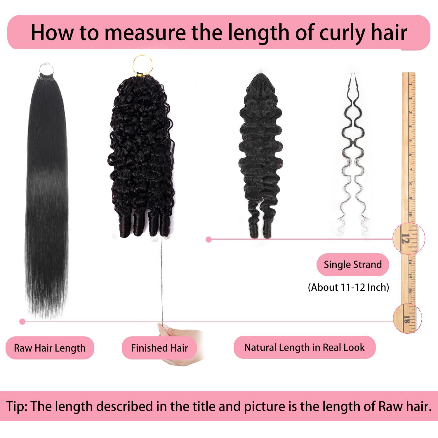 100% Echt Haar Veer Crochet 18 - Hair Care Color recensie en prijs